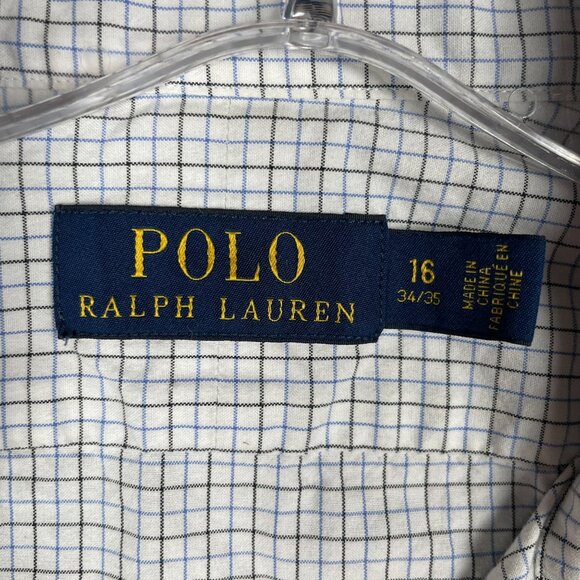 Polo Ralph Lauren Mens Shirt 16 Work Office Capsule Everyday Basic Staple Dress - Picture 11 of 13